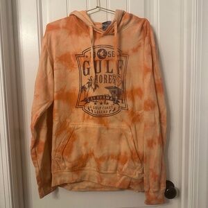 Salt Creek Gulf Shores Coral Tie-Dye Hoodie